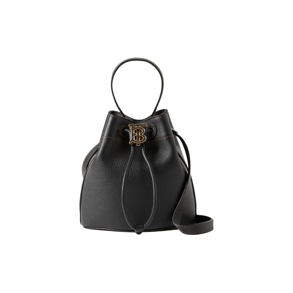 BURBERRY-Mini TB Bucket Bag